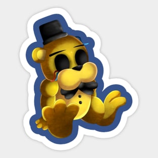 Golden-Freddy's Sticker